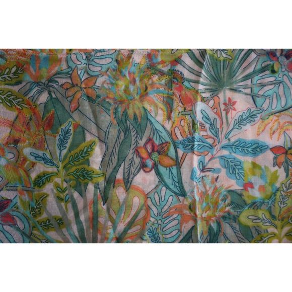 Vera Bradley 22842-X02 Women's Multi *Rain Forrest Canopy* Soft Fringe Scarf - Picture 4 of 8